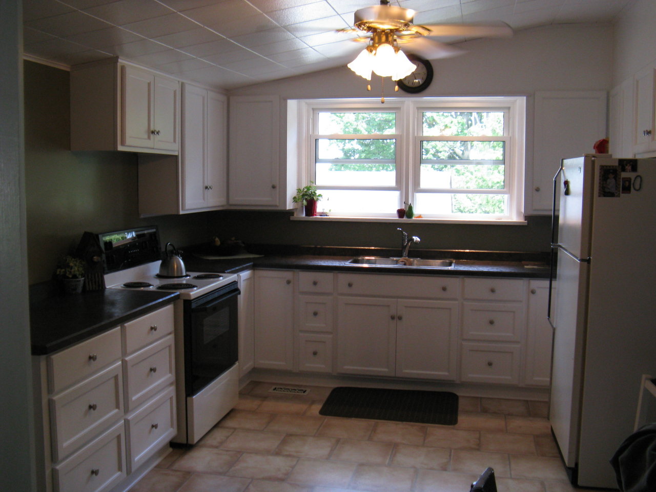 White Kitchen Refacing