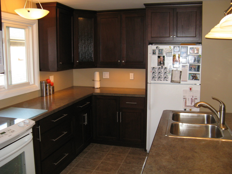 walnut kitchen