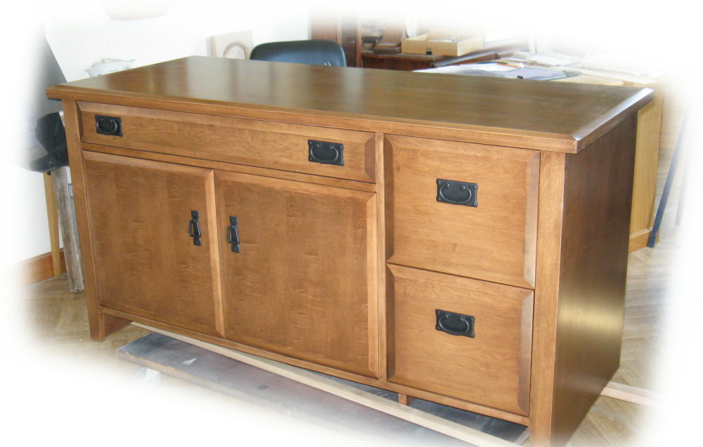 Maple desk