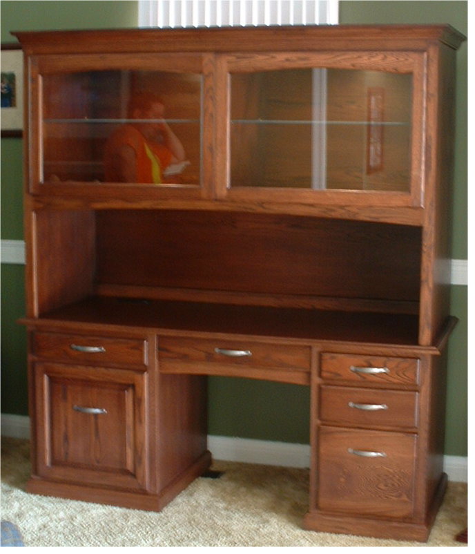 oak desk