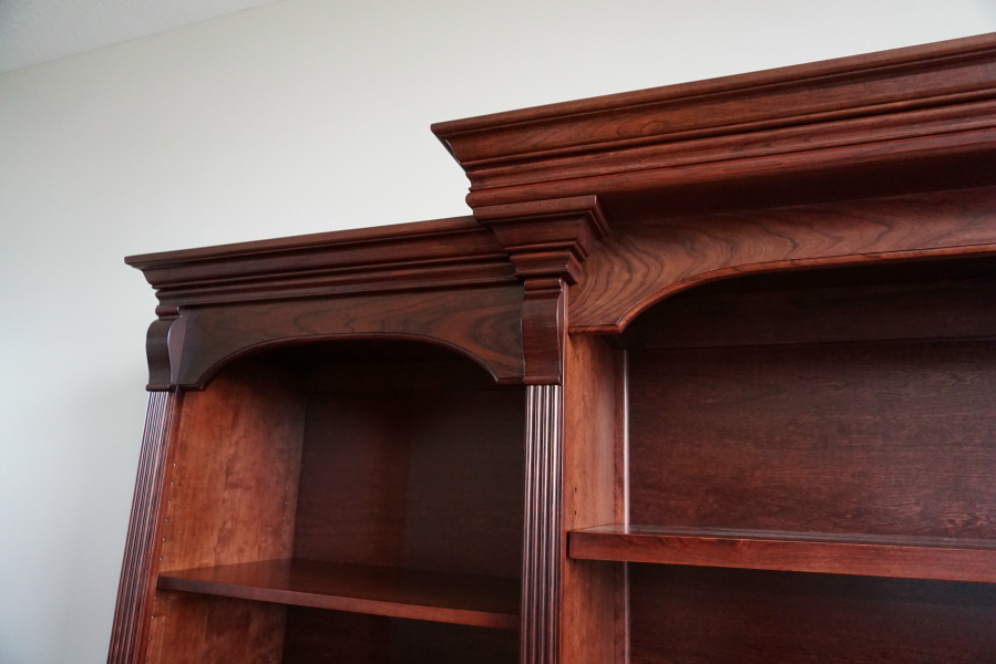 Black wall unit